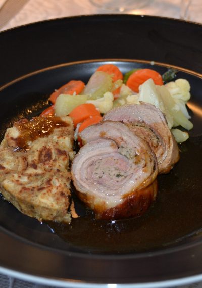 Juradistllammeröffnung Hauptspeise